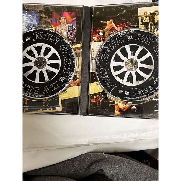ACA) WWE John Cena: My Life (DVD, 2007, 3-Disc Set) Combine Shipping - Picture 4 of 5